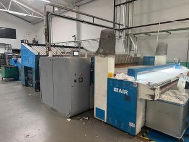 CALANDRE LACO 1x1200x3300  ET PLIEUSE CHRONOS PIZZARDI